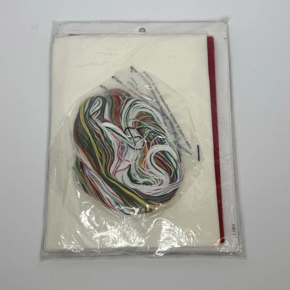 Bucilla Counted Cross Stitch Kit #84293 30 Tiny Christmas Stocking Ornaments